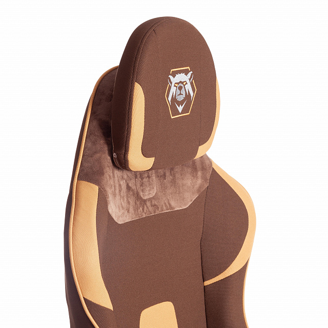 Кресло Айбир/Ibear  ткань, коричнево-бежевый / brown beige