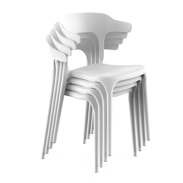Стул ENOVA (белый) PP0002W