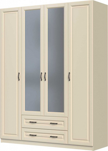 Кантри - Шкаф распашной ШР-4 (слоновая кость)